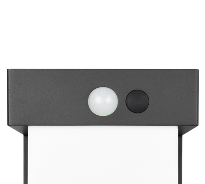 Colombo hybrid solar LED pole lamp 50 cm matt black motion+dusk sensor 4000K — R53286132