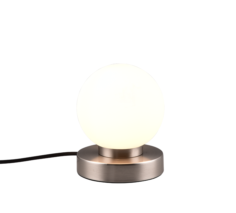 Prinz II table lamp E14 brushed steel — R54011001