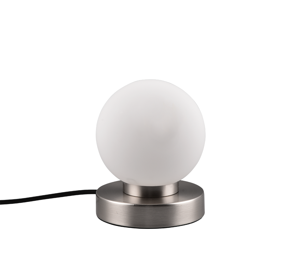 Prinz II table lamp E14 brushed steel — R54011001