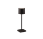 Fernandez LED outdoor table lamp matt black rechargeable — R54096132