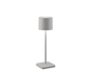 Fernandez LED outdoor table lamp grey rechargeable — R54096177