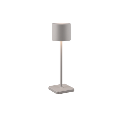 Fernandez LED outdoor table lamp grey rechargeable — R54096177