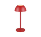 Ricardo LED outdoor table lamp red rechargeable — R54106110