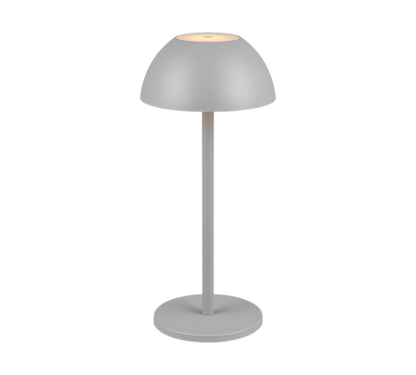 Ricardo LED outdoor table lamp grey rechargeable — R54106177