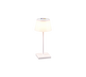 Sanchez LED outdoor table lamp white rechargeable — R54126131