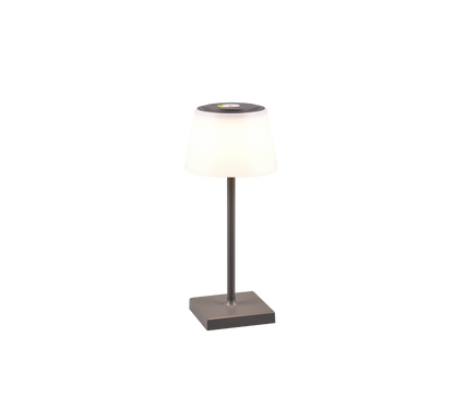 Sanchez LED outdoor table lamp anthracite rechargeable — R54126142