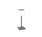 Sanchez LED outdoor table lamp anthracite rechargeable — R54126142