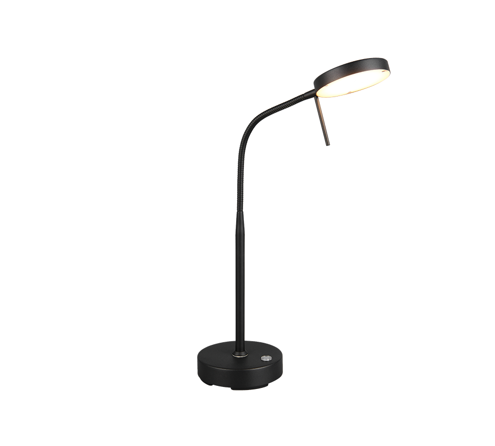 Moreno LED table lamp matt black rechargeable — R54561132