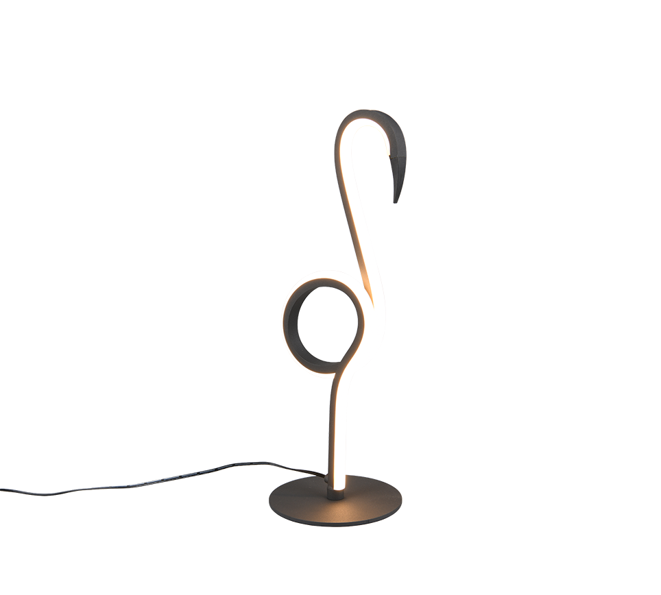 Ingo LED table lamp matt black — R54581132