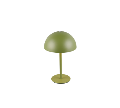 Munoz LED table lamp green rechargeable — R54891115