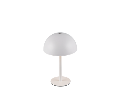Munoz LED table lamp matt white rechargeable — R54891131