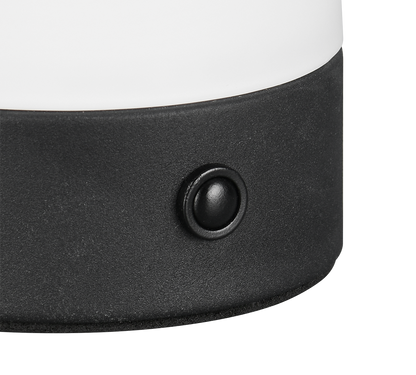 Dooley LED table lamp matt white rechargeable — R54981131