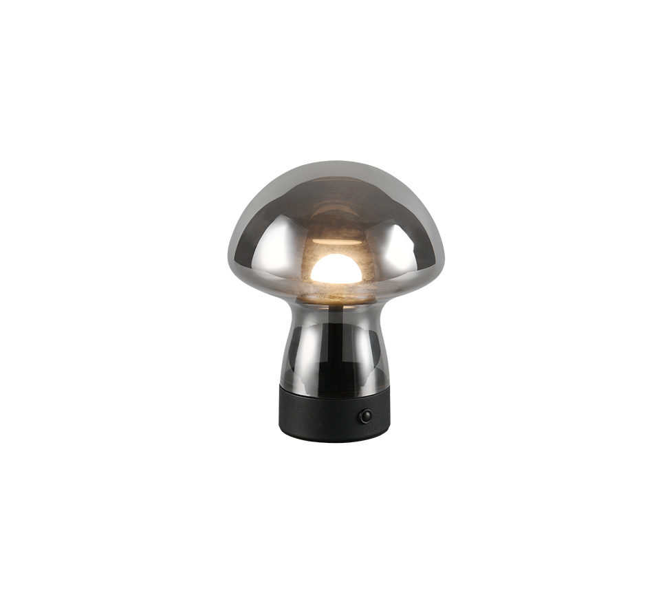 Dooley LED table lamp smoke rechargeable — R54981154