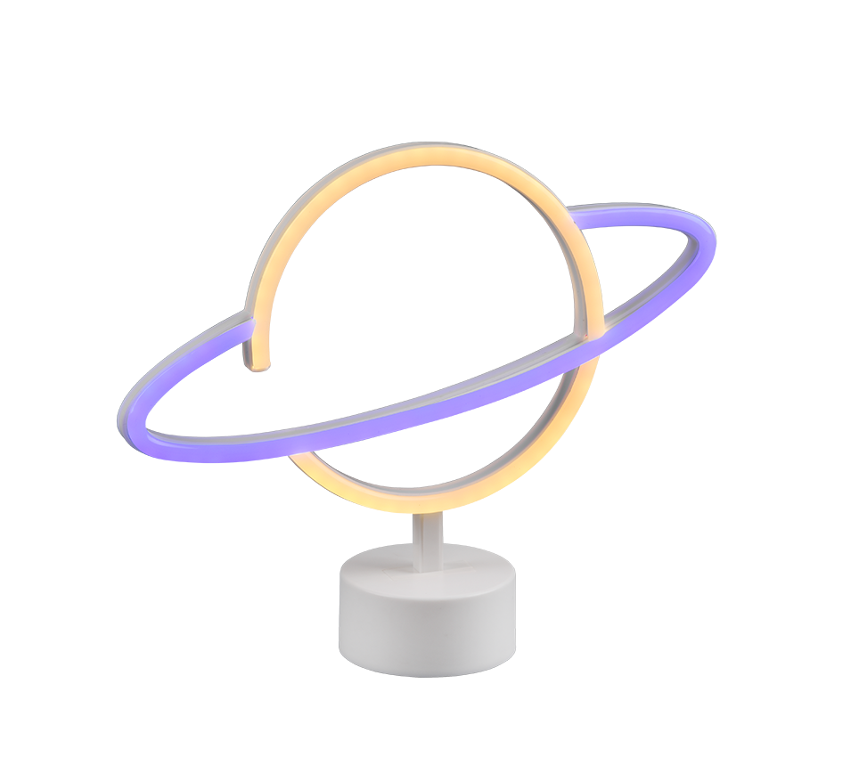 Planet LED table lamp white — R55370101