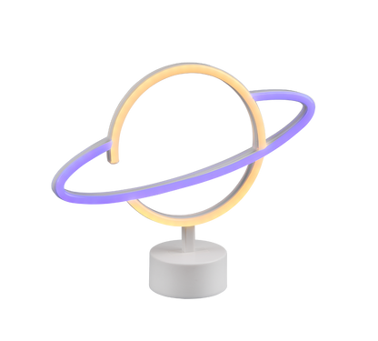 Planet LED table lamp white — R55370101