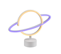 Planet LED table lamp white — R55370101