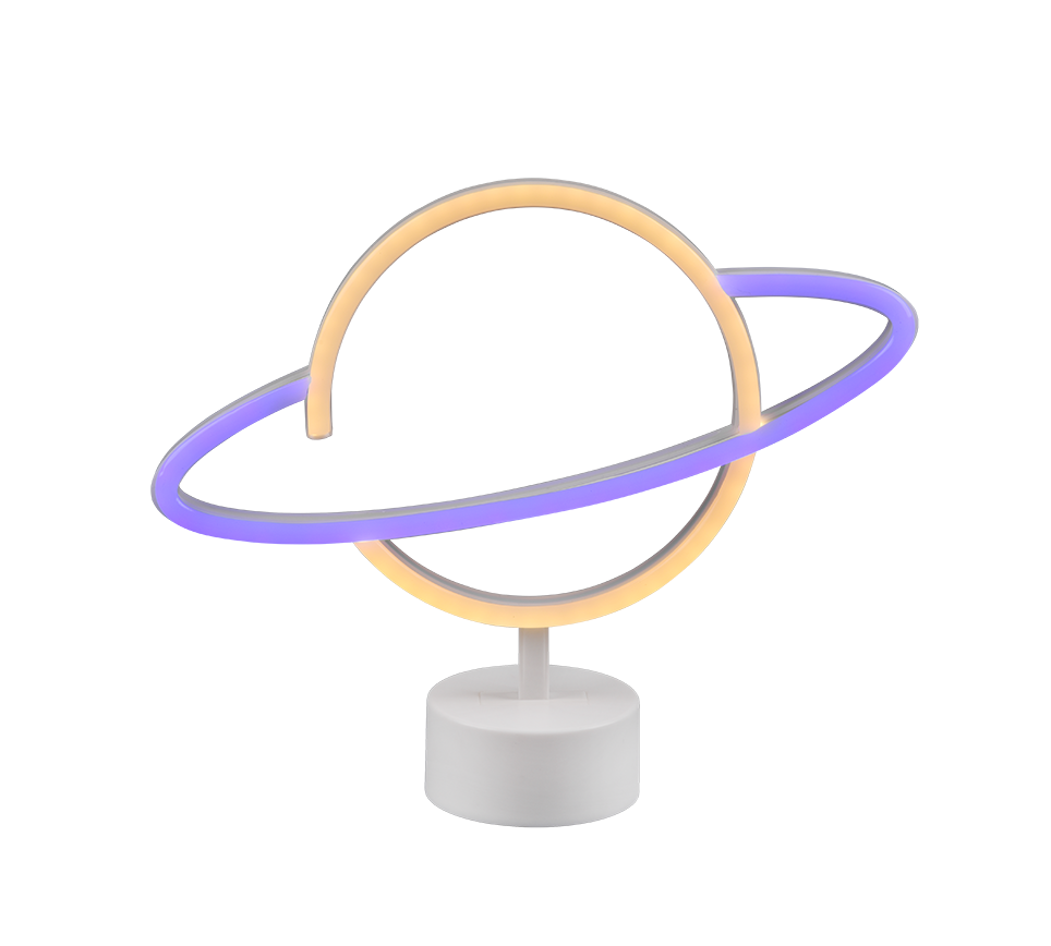 Planet LED table lamp white — R55370101