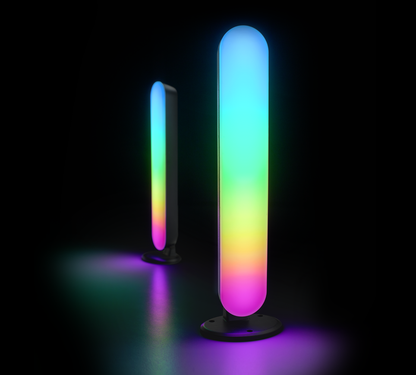 Game LED table lamp 2 kpl black RGB — R55382102