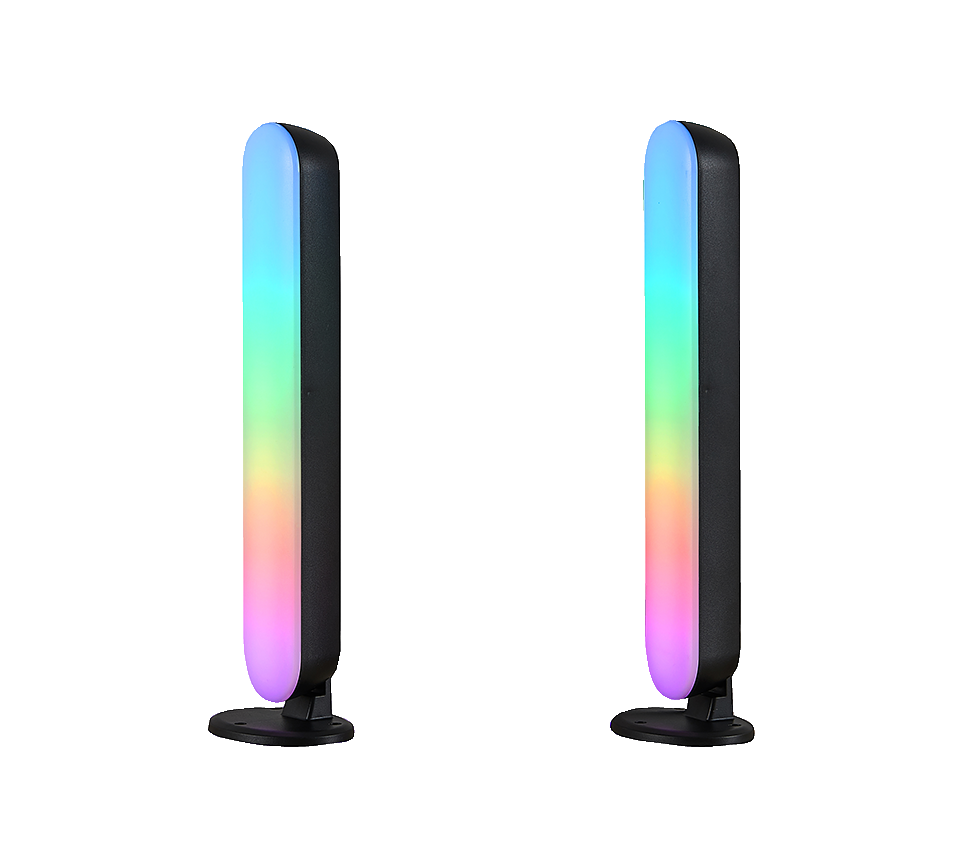 Game LED table lamp 2 kpl black RGB — R55382102
