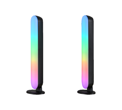 Game LED table lamp 2 kpl black RGB — R55382102