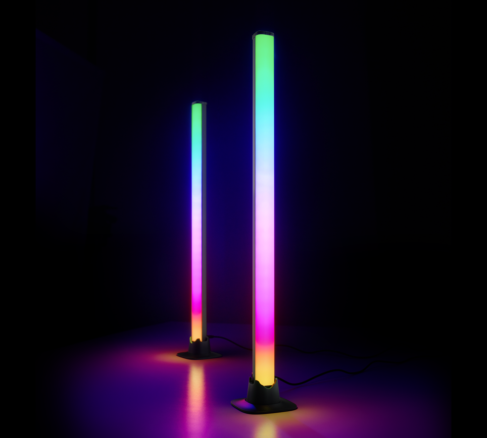 Boy LED table lamp 2 kpl black RGB — R55392102