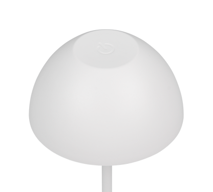 Ortiz LED table lamp matt white rechargeable — R55601131