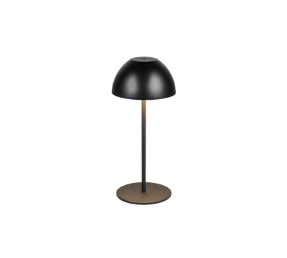 Ortiz LED table lamp matt black rechargeable — R55601132