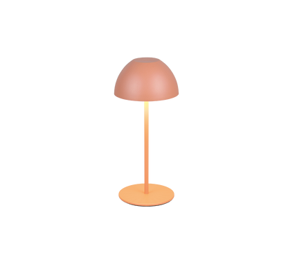 Ortiz LED table lamp apricot rechargeable — R55601140