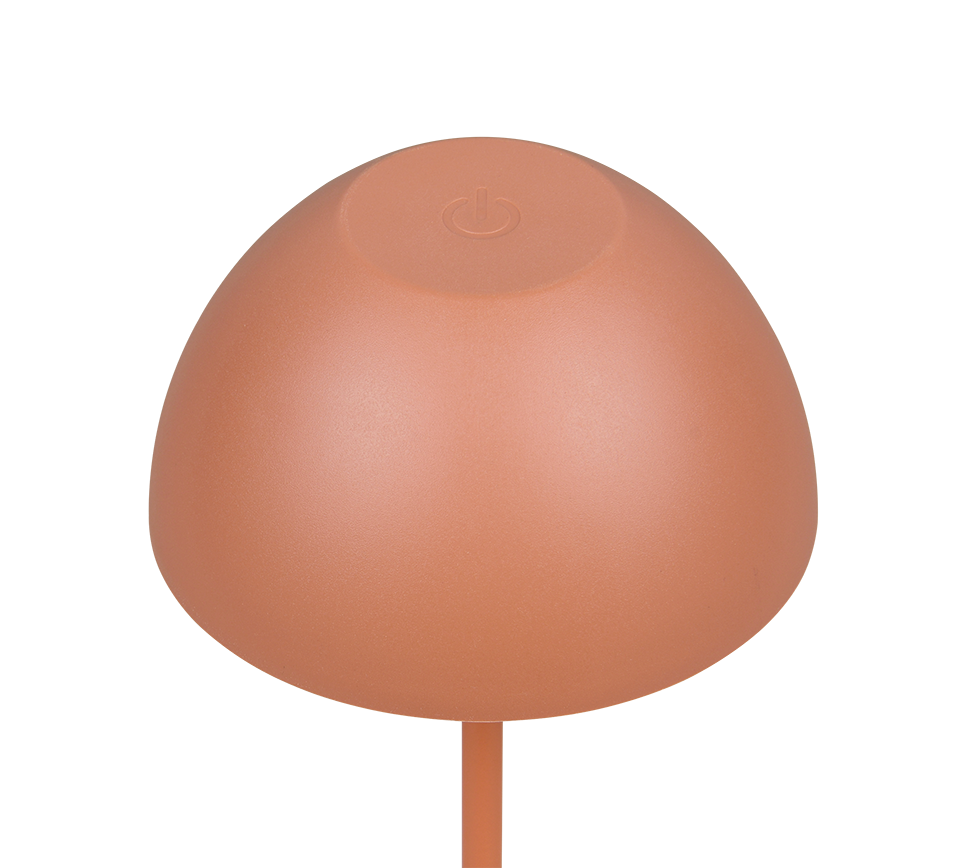 Ortiz LED table lamp apricot rechargeable — R55601140