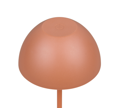 Ortiz LED table lamp apricot rechargeable — R55601140