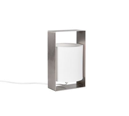 Pail table lamp E27 brushed steel — R55751007