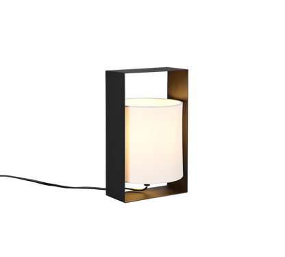Pail table lamp E27 matt black — R55751032