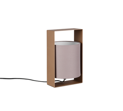 Pail table lamp E27 coffee brown — R55751065