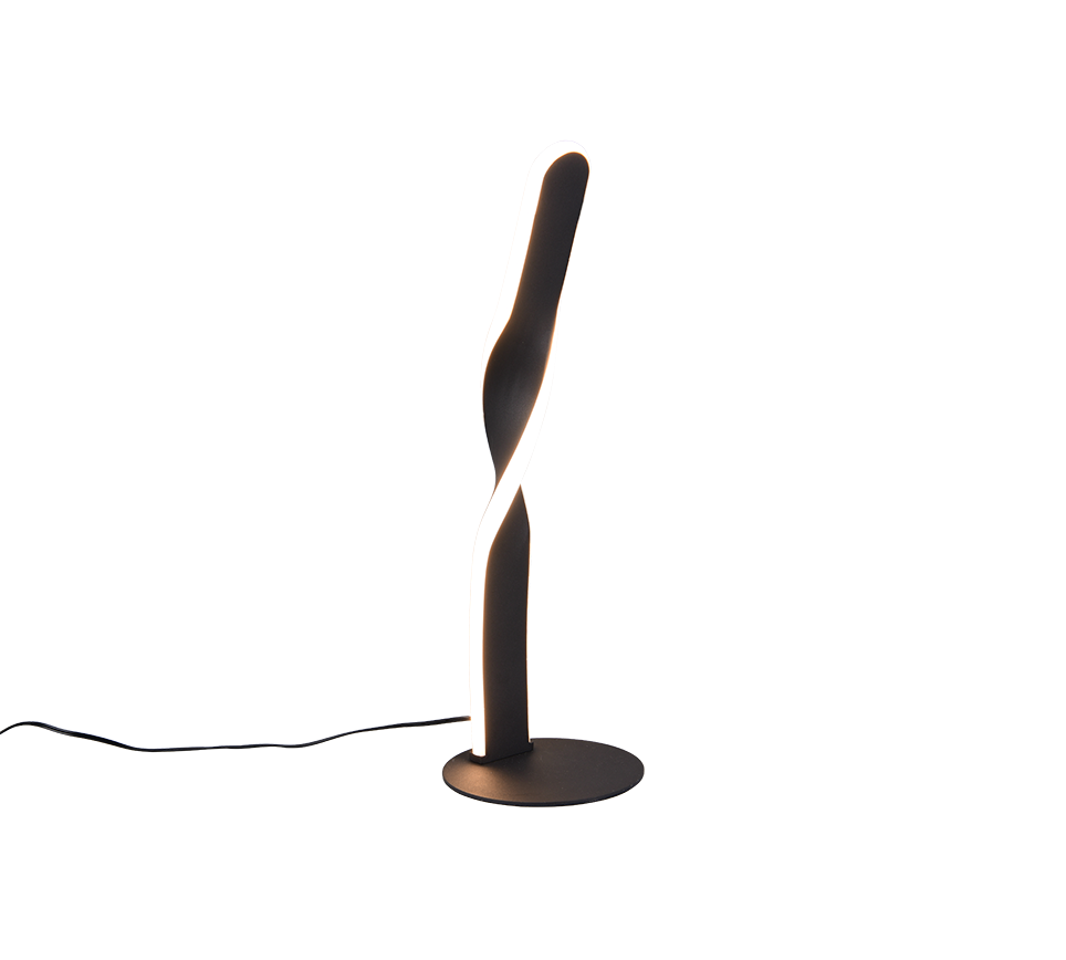 Ginko LED table lamp matt black — R55791132