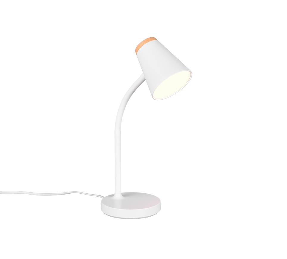 Pongo LED table lamp white — R55831101