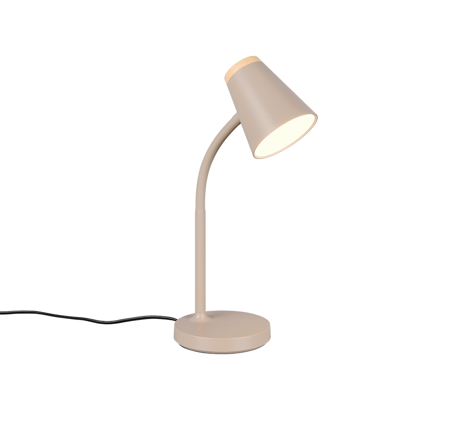 Pongo LED table lamp warm beige — R55831143