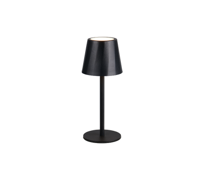 Diaz LED table lamp matt black rechargeable — R55961132