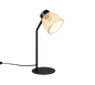 Laurent table lamp 36 cm E14 matt black/bamboo — R56091032