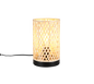 Laurent table lamp 23 cm E14 matt black/bamboo — R56091932