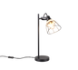 Jerome table lamp E27 matt black/rattan — R56231032