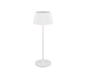 Suarez LED outdoor table lamp matt white rechargeable — R57706131