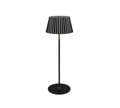 Suarez LED outdoor table lamp matt black rechargeable — R57706132