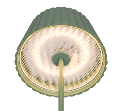 Suarez LED outdoor table lamp pistachio rechargeable — R57706149