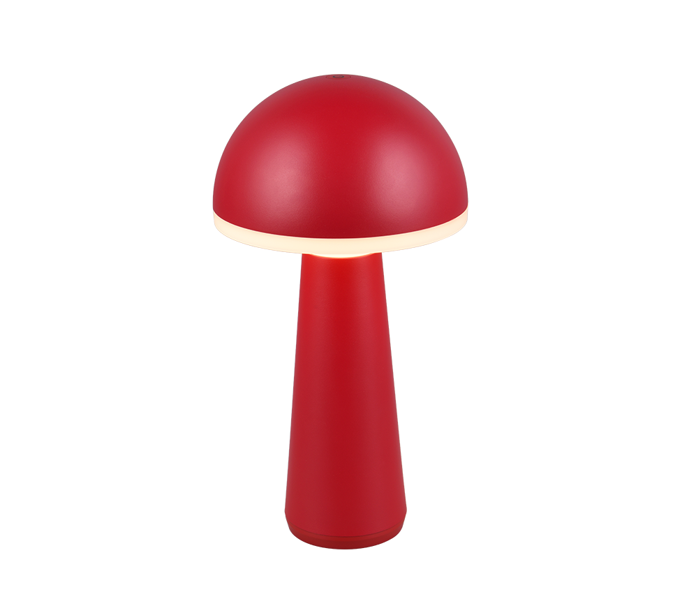 Fungo LED table lamp red rechargeable — R57716110
