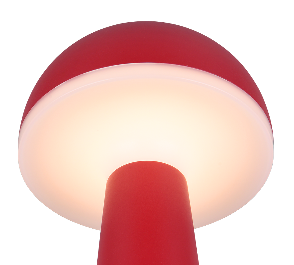 Fungo LED table lamp red rechargeable — R57716110