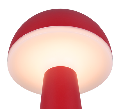Fungo LED table lamp red rechargeable — R57716110