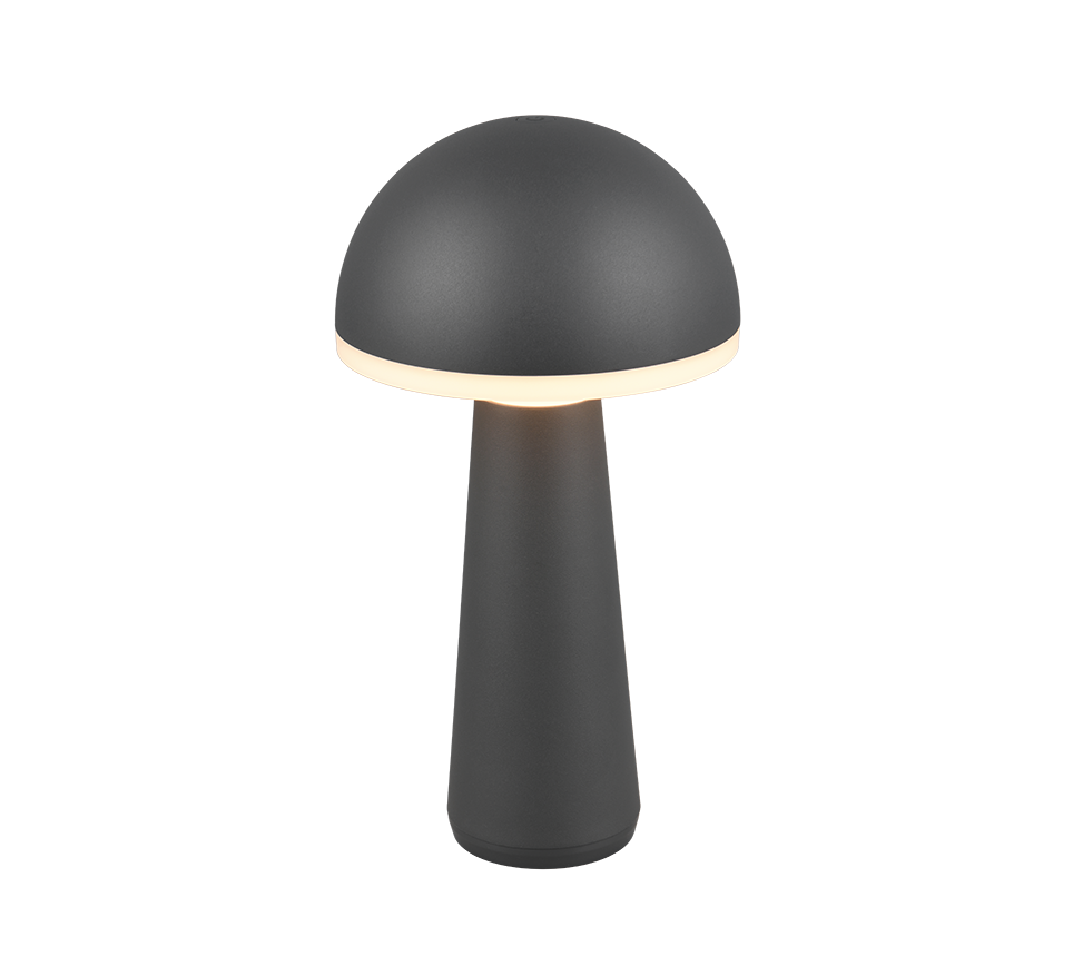 Fungo LED table lamp anthracite rechargeable — R57716142