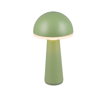 Fungo LED table lamp pistachio rechargeable — R57716149