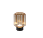 Lord LED table lamp matt black/amber rechargeable — R57761113