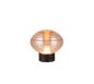 Earl LED table lamp matt black/amber rechargeable — R57771113